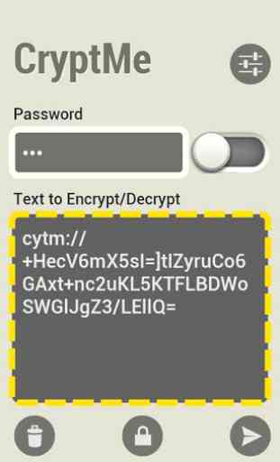CryptMe (envoyer sms crypté) 2