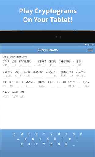 Cryptograms · Cryptoquote Game 4