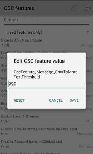 CSC Feature Expert for Samsung 3