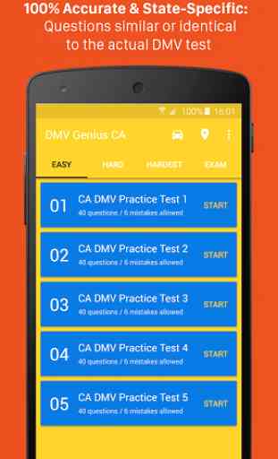 DMV Genie Permit Practice Test 1