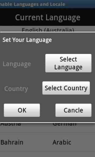Enable Languages and Locale 3