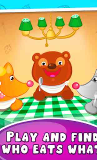 Feed the Pets - kids game 1