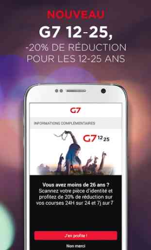 G7 TAXI Particulier - Paris 4