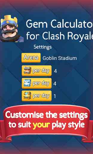 Gem Calculator - Clash Royale 4