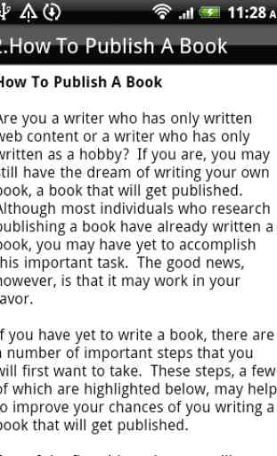 How To Write a Book 2