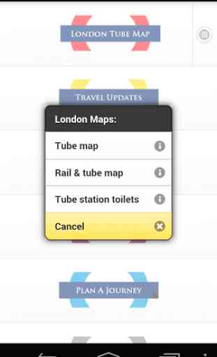 London Transport Planner 1