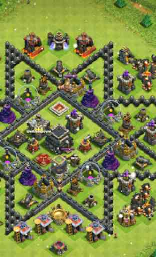 Maps of Clash Of Clans 3