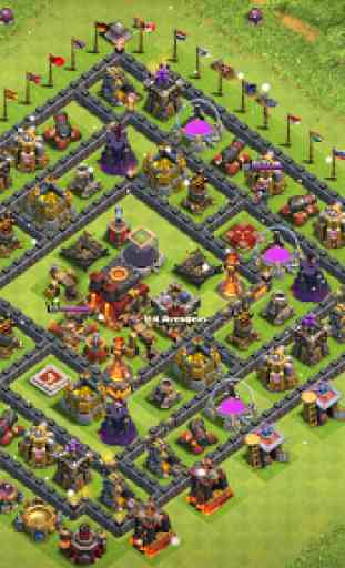 Maps of Clash Of Clans 4