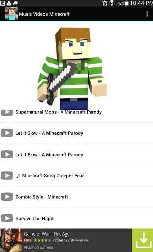 Music Videos in Minecraft 1