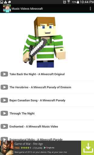 Music Videos in Minecraft 3