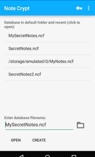 Note Crypt Safe with Password 2