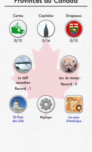 Provinces canadiennes - Quiz 3