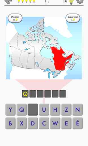 Provinces canadiennes - Quiz 4