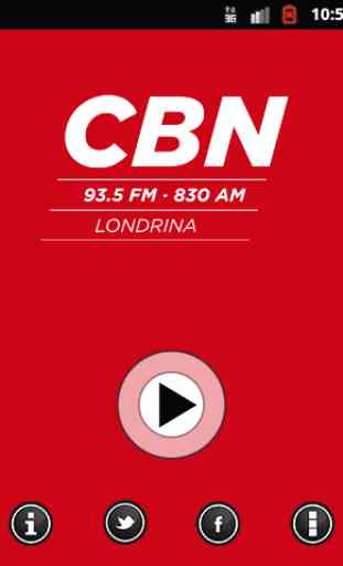 Rádio CBN Londrina 1