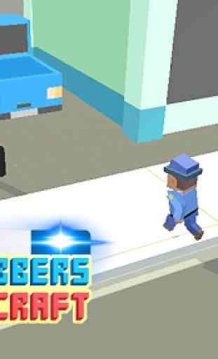 Robbers Blocky VS Cop Craft 3D 3