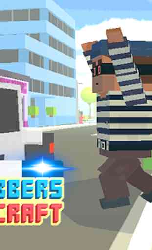Robbers Blocky VS Cop Craft 3D 4