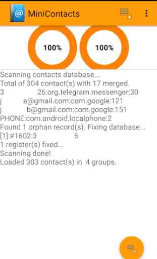 Scan Contacts Manager CSV 1