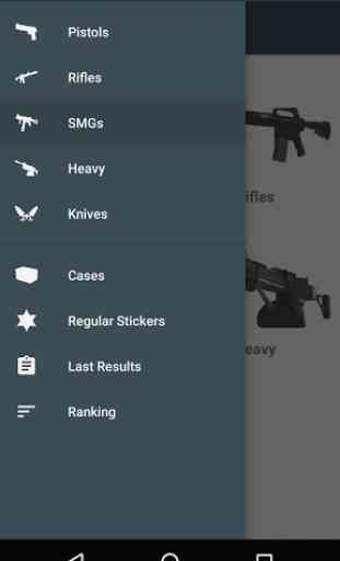 Skins prices for CS:GO 2