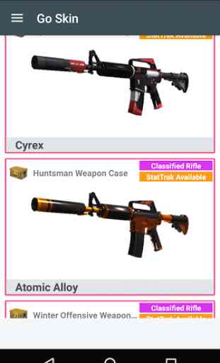 Skins prices for CS:GO 4