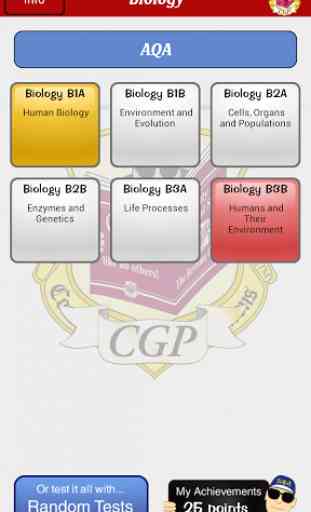Test & Learn — GCSE Biology 1