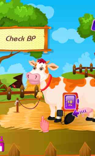 Vache jeux naissance d'animaux 3