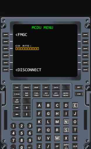 Virtual CDU A318-A320 3