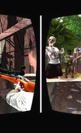 Zombie Graveyard VR tournage 3
