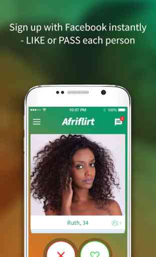 Afriflirt - Black Dating App 1