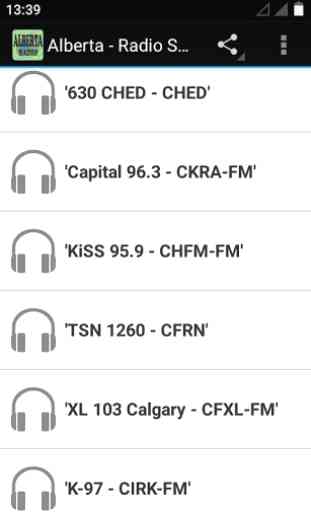 Alberta - Radio Stations 1