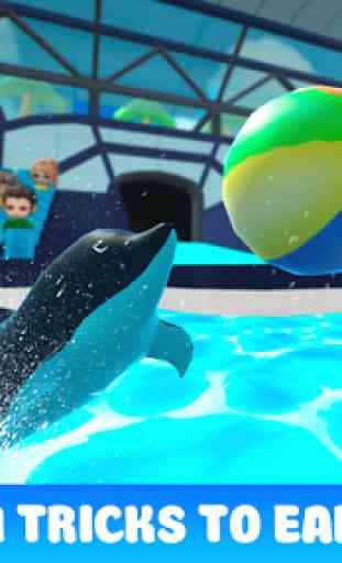 Aquarium Dolphin Show 3D 2