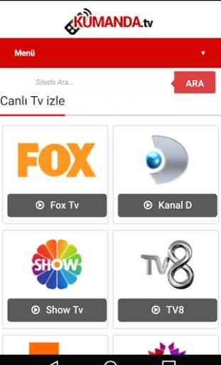 Canlı TV izle - Kumanda.TV 1