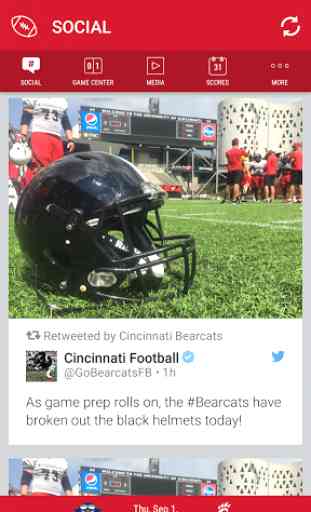 Cincinnati Bearcats Gameday 1