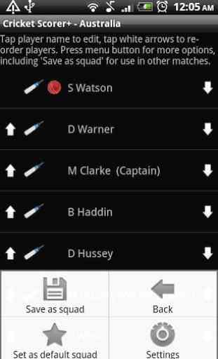 Cricket Scorer+ for Android 4