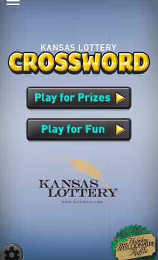 Crossword by Kansas Lottery 1