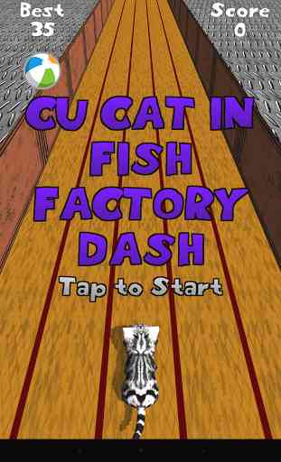 Cu Cat in Fish Factory Dash 1