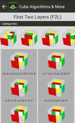 Cube de Rubik Algorithmes 2
