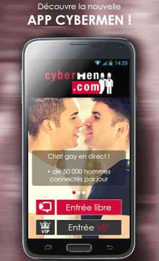 CYBERMEN: chat & rencontre gay 1