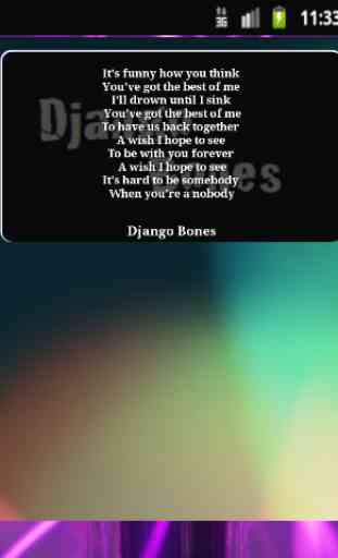 Daily Lyrics - Django Bones 1