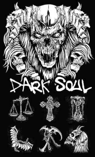 Dark soul GO Launcher Theme 1