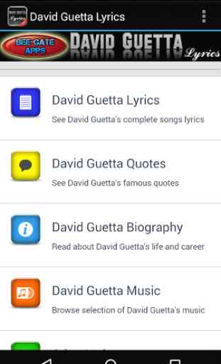 David Guetta Lyrics 2