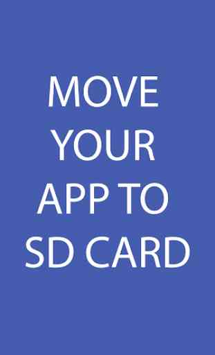 Déplacer App Pour SD Card 1