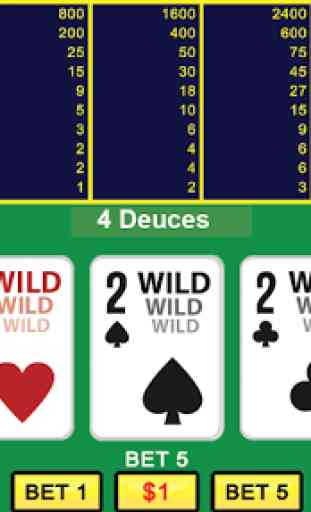 Deuces Wild Casino Poker 4