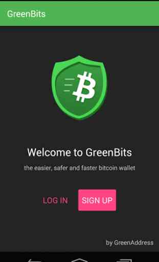 GreenBits Bitcoin Wallet 1