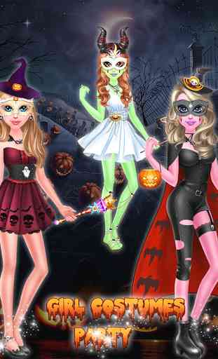 Halloween Girl Costume Party 4