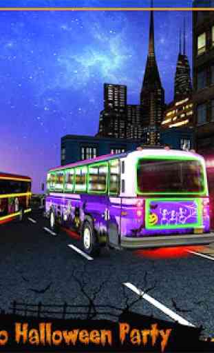 Halloween Party Bus Driver 3D 4