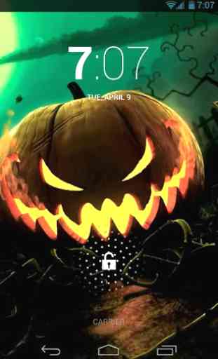 Halloween Pumpkin Live Wallpap 2