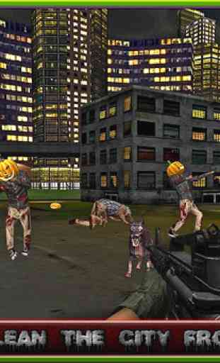 Halloween zombies 3D shooter 2