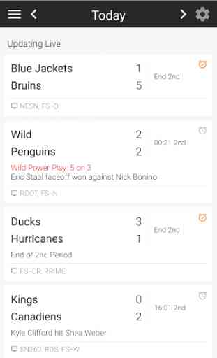 Hockey Schedule for the Kings 1