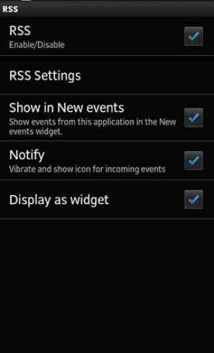 Informations RSS Smart Extras™ 3