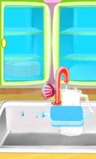 Jeux de filles lave-vaisselle 3